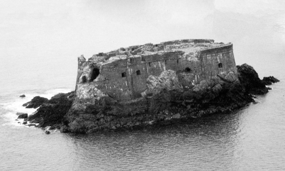 Le fort de la Conchée en 1988 © Droits réservés.